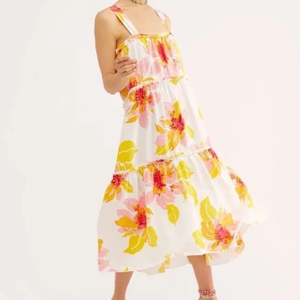 FREE PEOPLE
Moonshine Midi Dress  (D7)
